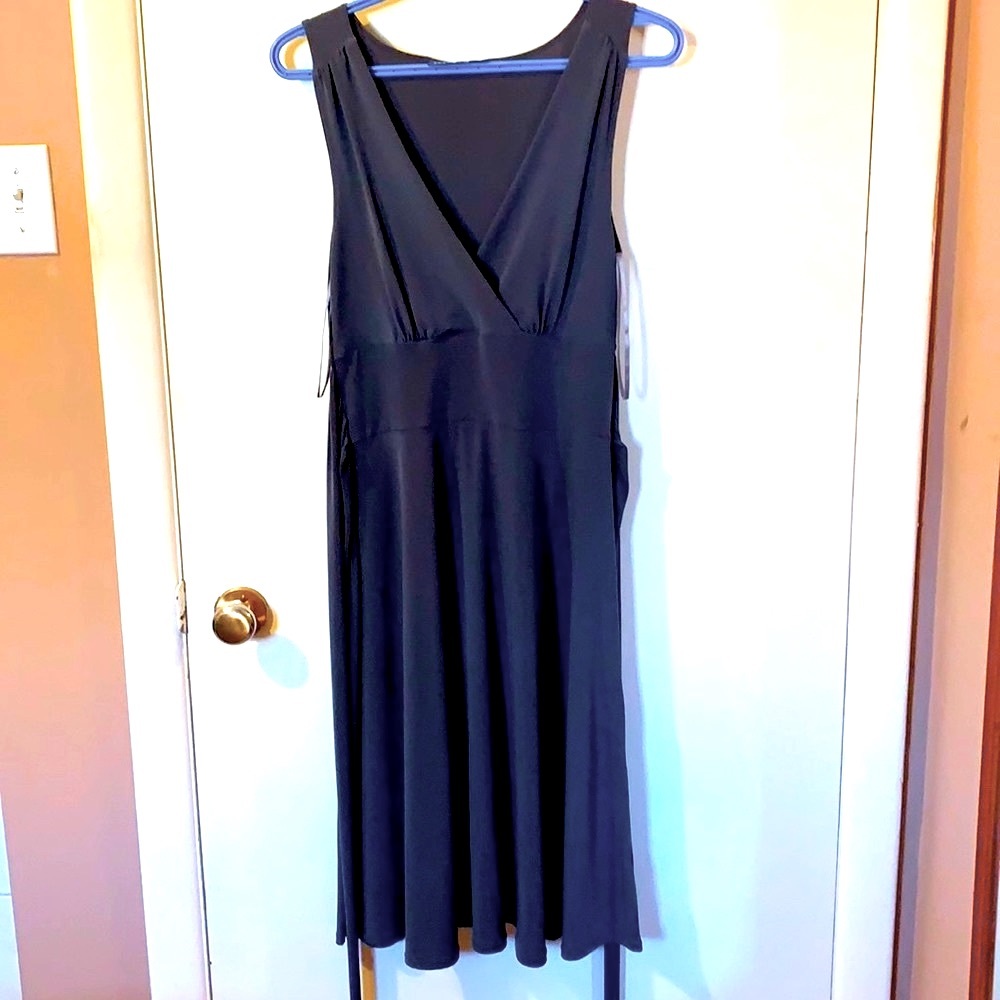 Sleeveless Dark Gray Dress